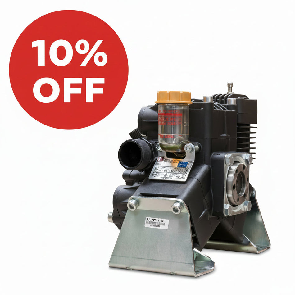 Quikspray Bertolini PA530 diaphragm pump — agricultural spray pumps and pump parts