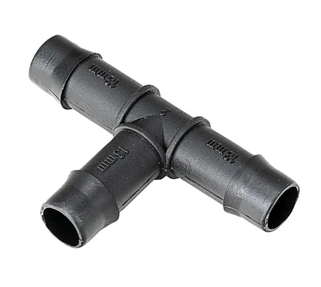 Poly Fitting 13mm Barb Tee