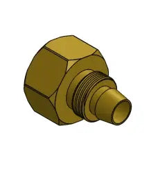 Fitting hose to gun body only 3/8 ID