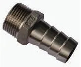Fitting S/S Hose Nipple 1 1/2"