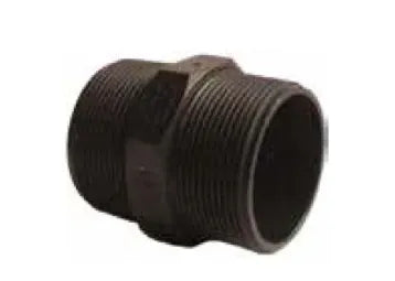 Fitting Poly Hex Nipple 1"
