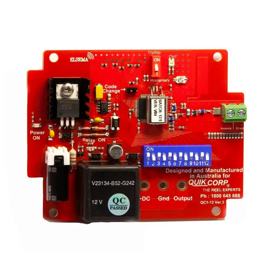 Radio Receiver - 1 Channel 915MHz - With relays