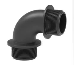 Fitting Poly Elbow 1 1/4"M x 1 1/4" M