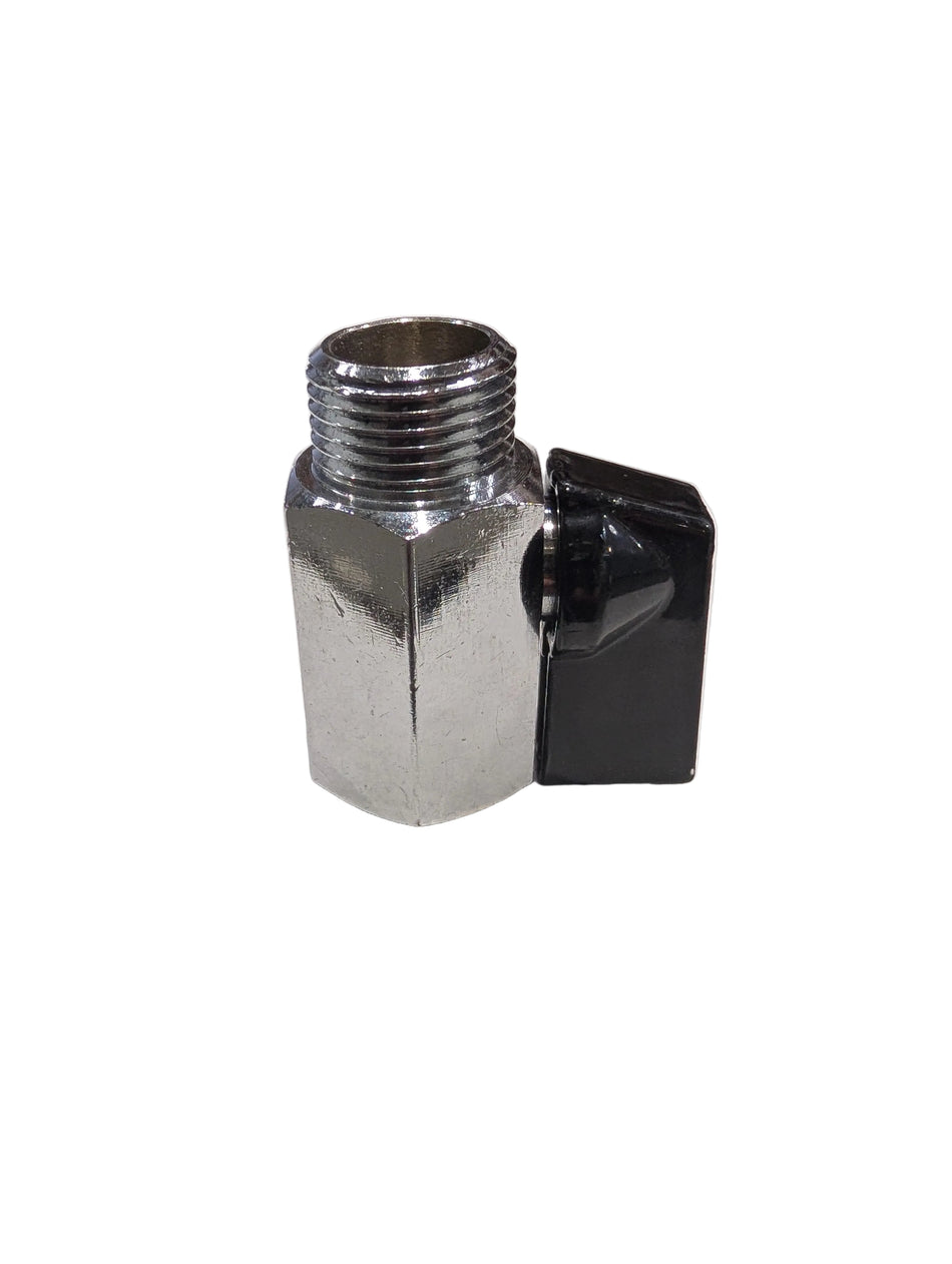 Valve Ball Brass Mini 2 Way 3/8" M/F
