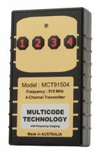 Radio Transmitter 915Mhz 4 Channel w/ Open Face Rubber Cover