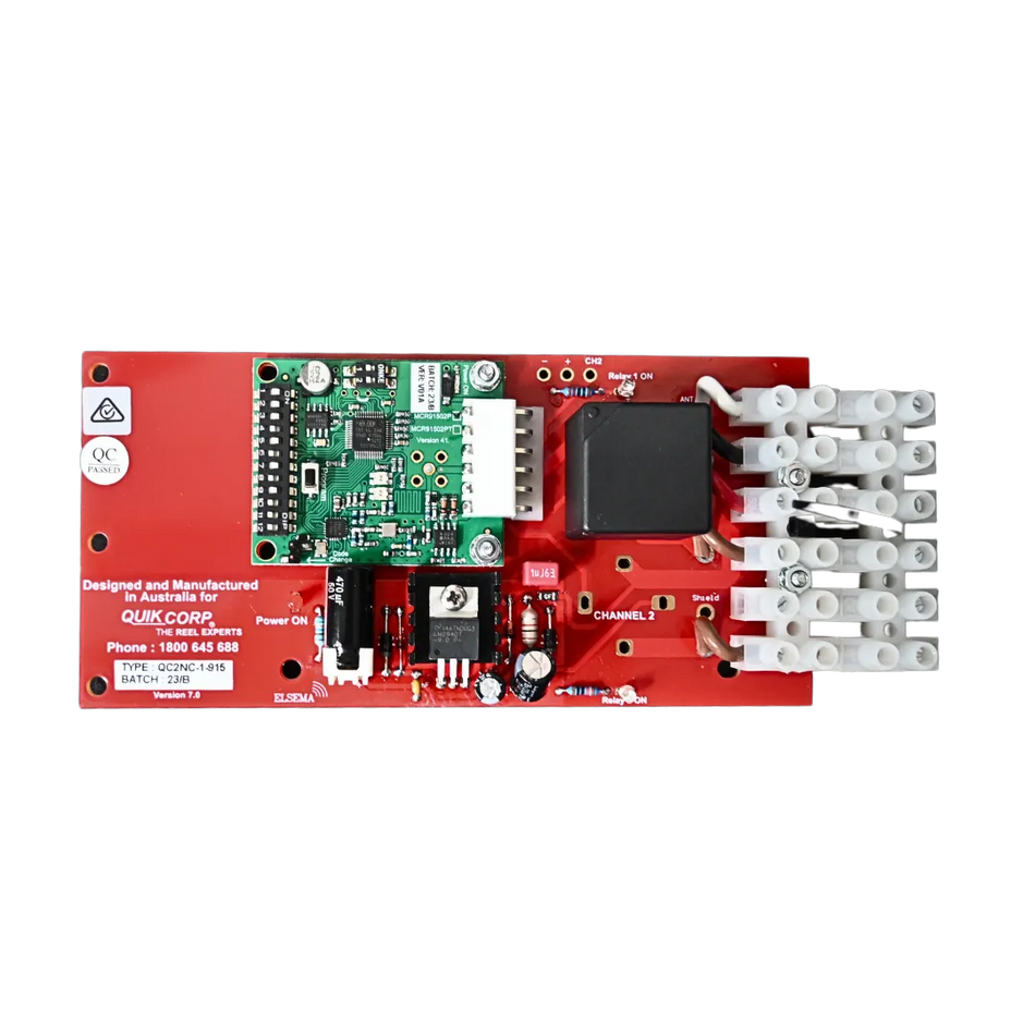 Radio Receiver - Single 915MHz - With module and terminal block - With relay