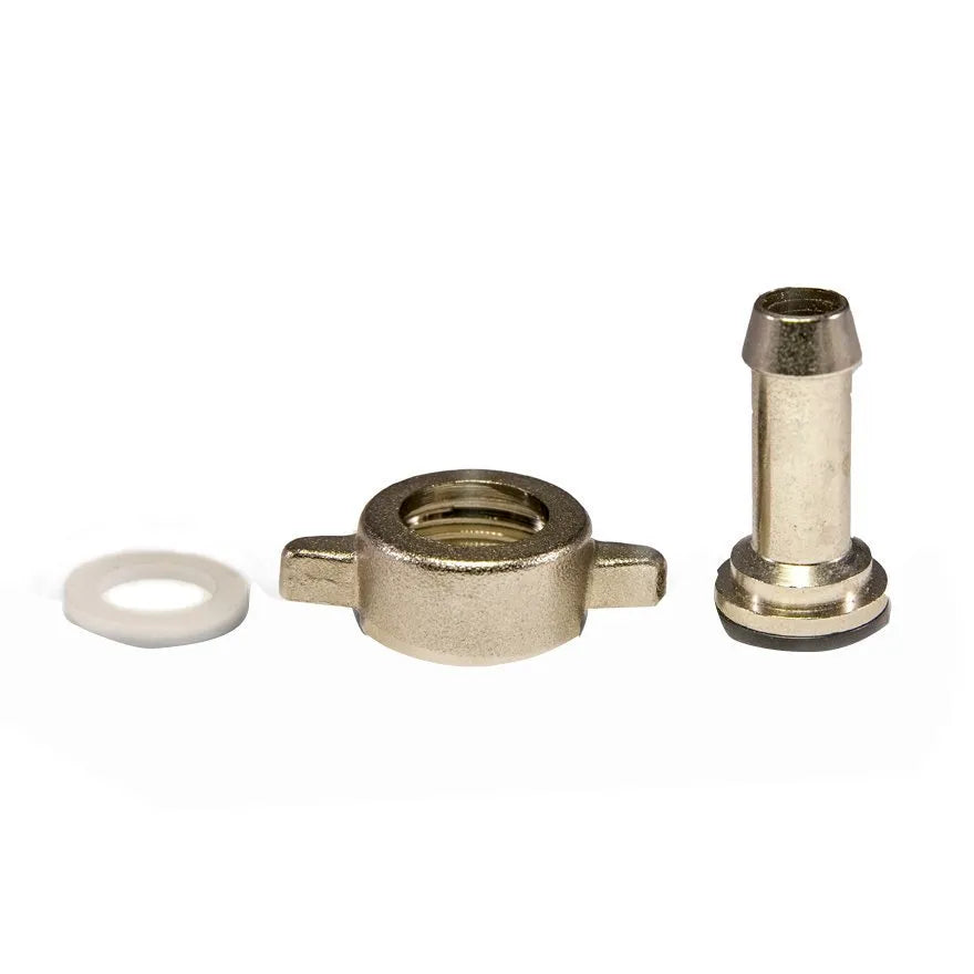 Fitting Straight Nut & Tail 3/8" Hose