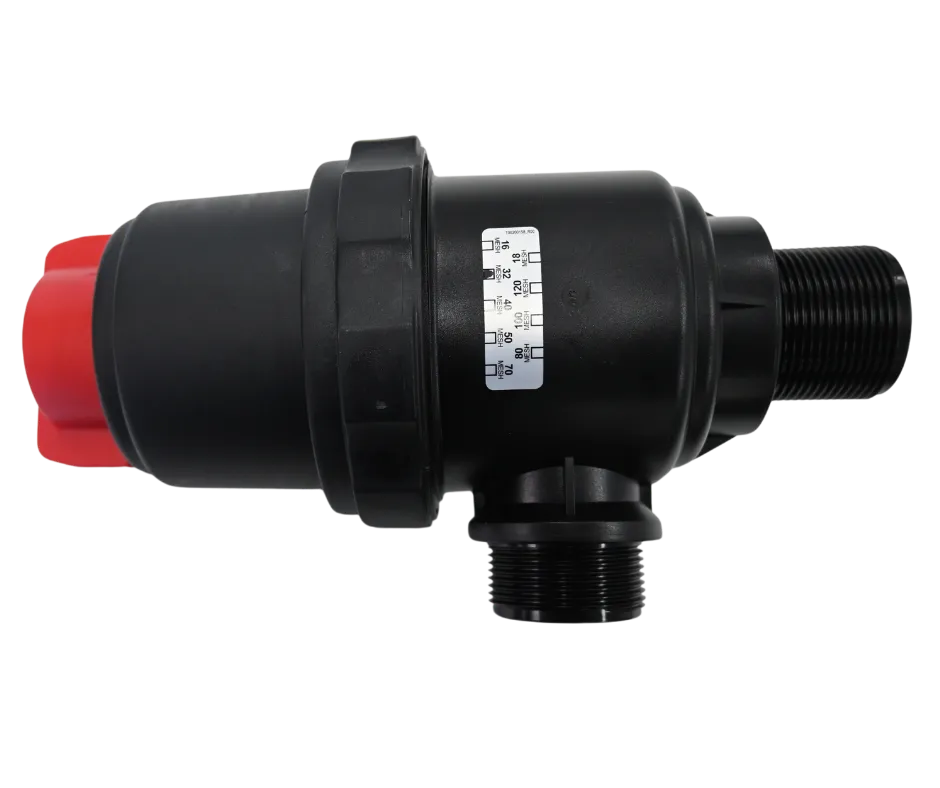 Filter 1 1/2" (314) 32 Mesh + Valve